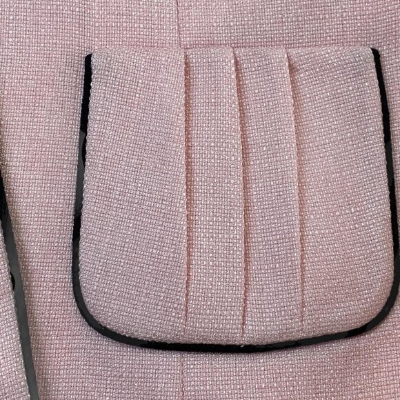 Tahari Arthur S. Levine 12P Pink Two-Piece Jacket & Sleeveless Top Womens Petite - Picture 2 of 14